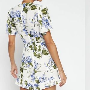 Reformation Mya dress in Riviera, Size 8